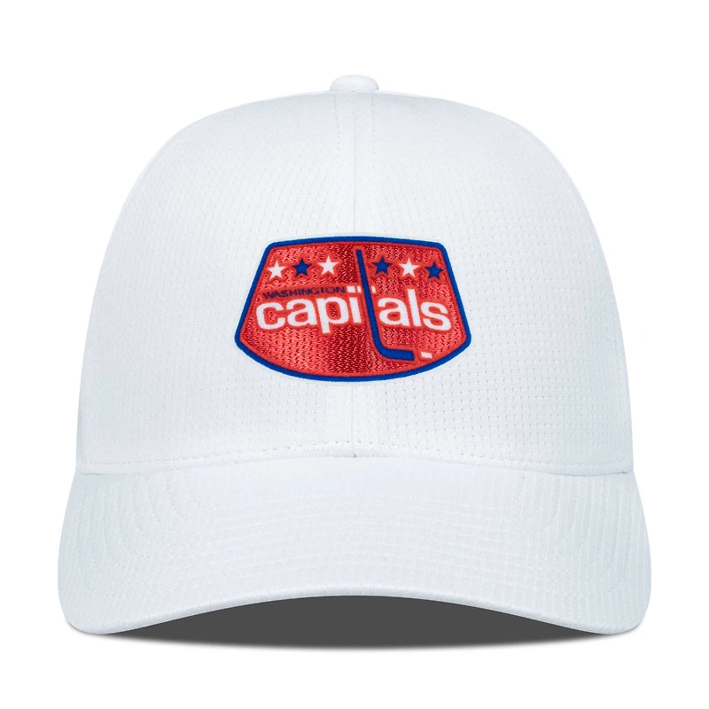 Casquette ajustable Skylight Zephyr pour homme des Washington Capitals de Levelwear blanche