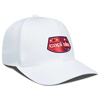 Casquette ajustable Skylight Zephyr pour homme des Washington Capitals de Levelwear blanche