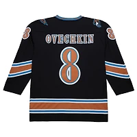 Maillot Mitchell & Ness Alexander Ovechkin noir pour homme des Capitals de Washington 2005/06 Power Play