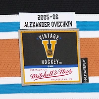 Maillot Mitchell & Ness Alexander Ovechkin noir pour homme des Capitals de Washington 2005/06 Power Play