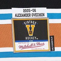 Maillot de puissance noir Mitchell & Ness Alexander Ovechkin des Capitals Washington 2005/06 pour homme