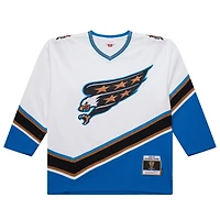 Men's Mitchell & Ness Alexander Ovechkin White Washington Capitals 2005/06 Power Play Jersey