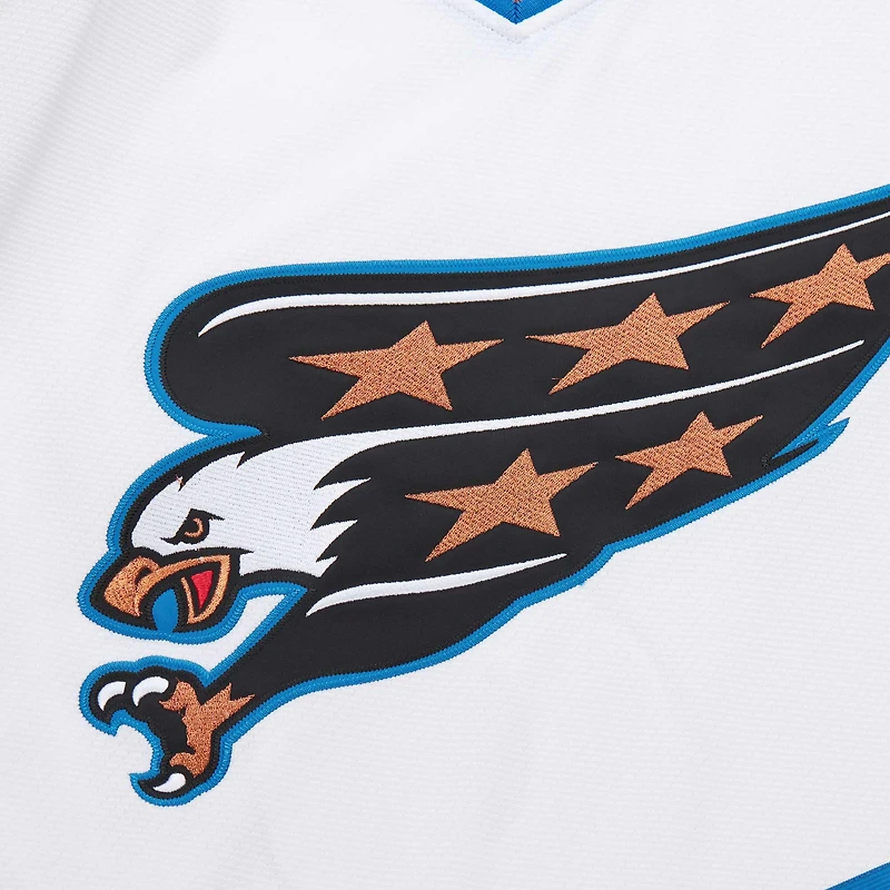 Men's Mitchell & Ness Alexander Ovechkin White Washington Capitals 2005/06 Power Play Jersey