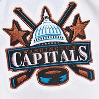 Men's Mitchell & Ness Alexander Ovechkin White Washington Capitals 2005/06 Power Play Jersey
