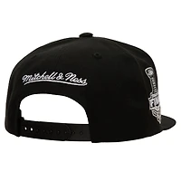 Casquette snapback noire Mitchell & Ness pour homme, Washington Capitals Core Top Spot