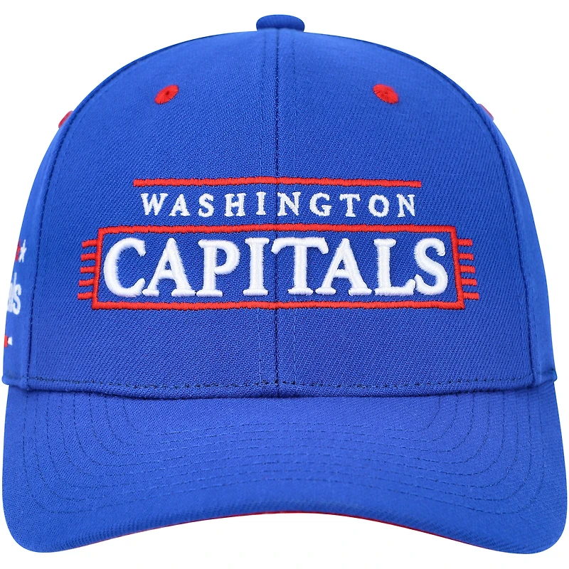 Men's Mitchell & Ness Blue Washington Capitals LOFI Pro Snapback Hat