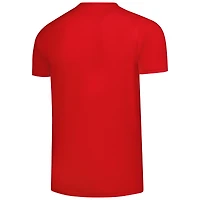 T-shirt rouge pour homme Mitchell & Ness avec motif de nourriture locale des Washington Capitals