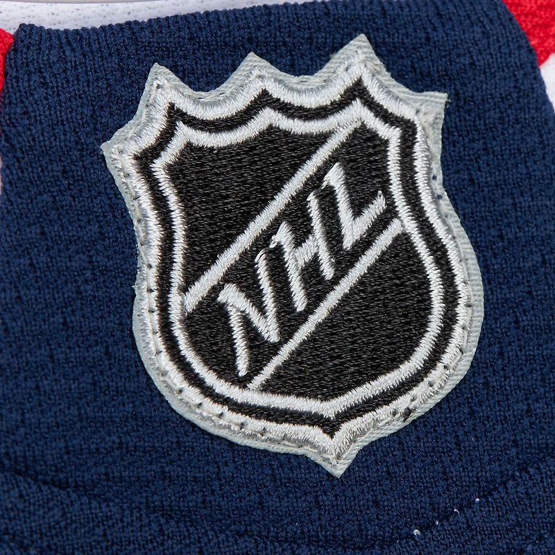 Maillot Power Play bleu marine pour homme Mitchell & Ness TJ Oshie des Washington Capitals