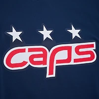Maillot Power Play bleu marine pour homme Mitchell & Ness TJ Oshie des Washington Capitals
