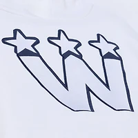 Men's Mitchell & Ness  White Washington Capitals Arctic Fleece Hoodie