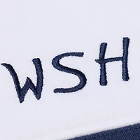 Sweat à capuche en polaire arctique Mitchell & Ness blanc Washington Capitals pour homme