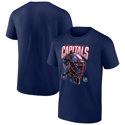 T-shirt bleu marine pour homme des Capitals de Washington