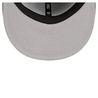 Casquette ajustée New Era 59FIFTY pour homme, noire, Washington Capitals, coloris pop