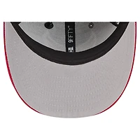 Casquette snapback 9FIFTY en pin grise/rouge New Era pour homme, Washington Capitals