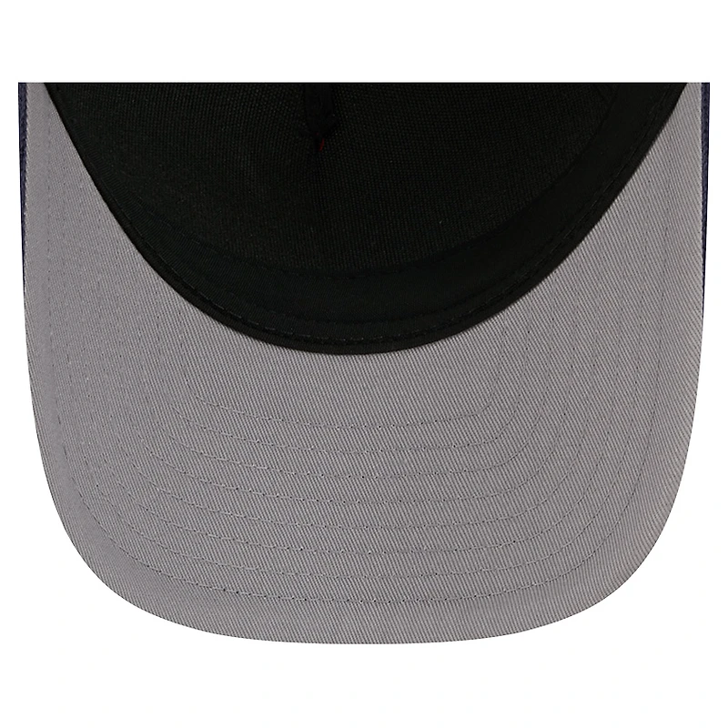 Casquette de camionneur ajustable 9FORTY A-Frame M-Crown pour homme New Era bleu marine/rouge des Capitals de Washington