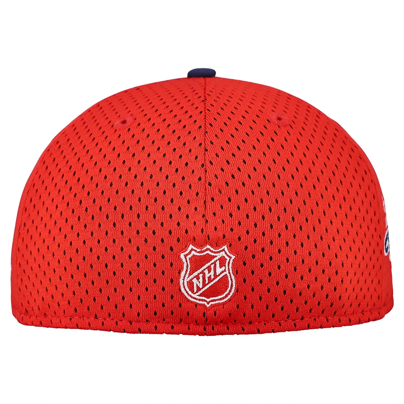 Casquette ajustée bicolore 59FIFTY des Washington Capitals, rouge/bleu marine, New Era
