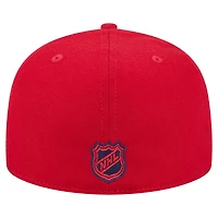 Men's New Era Red Washington Capitals Core 59FIFTY Fitted Hat