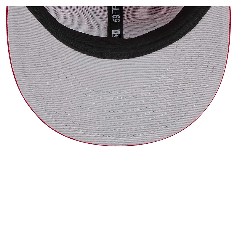 Men's New Era  Red Washington Capitals Core 59FIFTY Fitted Hat