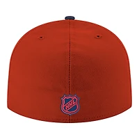 Men's New Era  Red Washington Capitals Core Logo Two-Tone 59FIFTY Fitted Hat