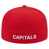 Casquette ajustée Deceptor 59FIFTY rouge des Capitals de Washington pour homme New Era