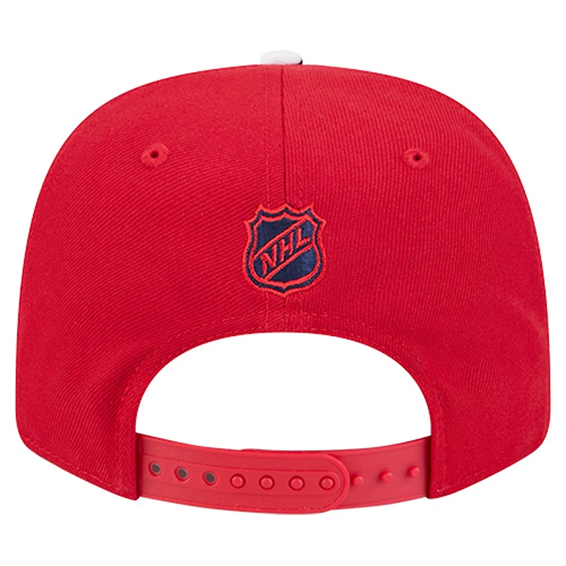Casquette ajustable 9SEVENTY à visière rouge pour homme New Era des Capitals de Washington