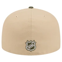 Men's New Era  Tan/Olive Washington Capitals Color Pack Two-Tone 59FIFTY A-Frame Fitted Hat