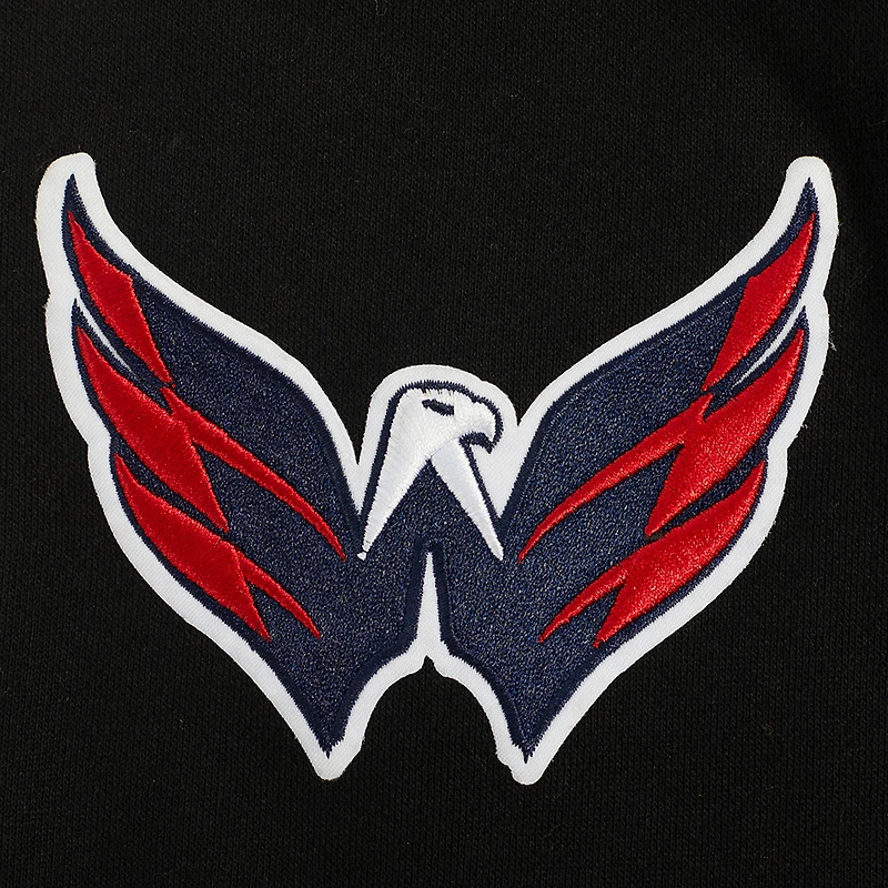 Men's Pro Standard  Black Washington Capitals Paint the City Pullover Hoodie