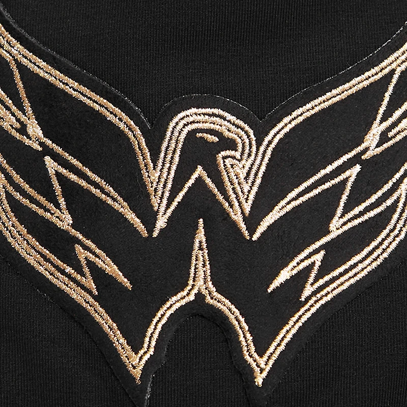 Men's Pro Standard Black Washington Capitals Wordmark T-Shirt