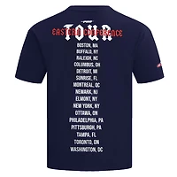 T-shirt Pro Standard pour hommes, bleu marine, Washington Capitals City Tour