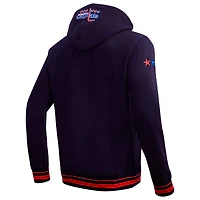 Men's Pro Standard Navy Washington Capitals Retro Classic Fleece Pullover Hoodie