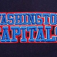 Men's Pro Standard Navy Washington Capitals Retro Classic Fleece Pullover Hoodie