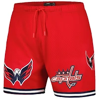 Men's Pro Standard Red Washington Capitals Classic Mesh Shorts
