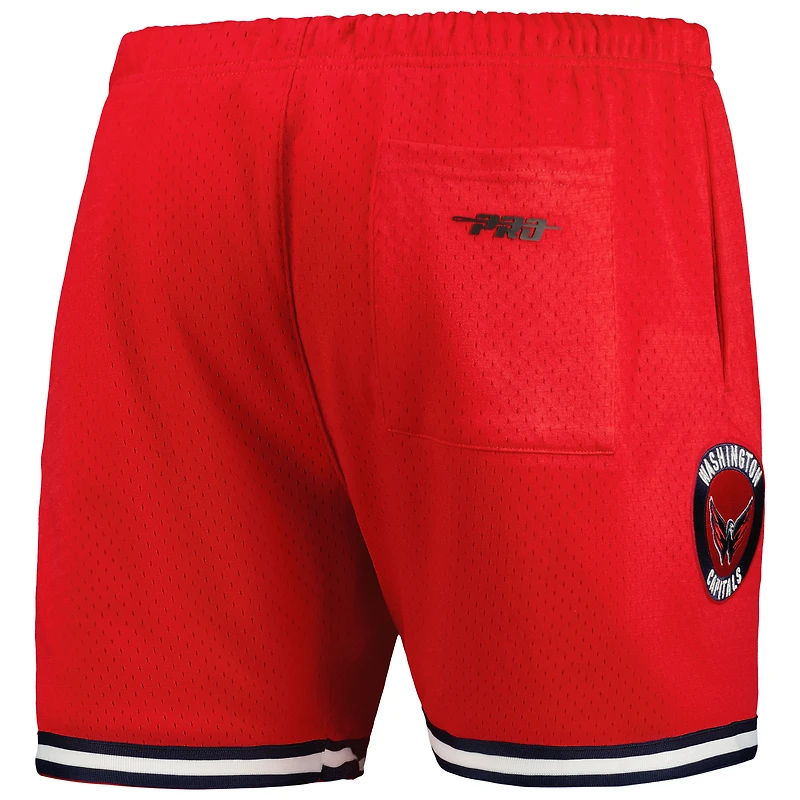 Men's Pro Standard Red Washington Capitals Classic Mesh Shorts