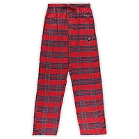 Men's Red Washington Capitals Big & Tall T-Shirt Pajama Pants Sleep Set