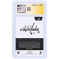 Philipp Grubauer Washington Capitals Autographed 2013-14 Panini Score Gold #619 CGC Fanatics Witnessed Authenticated Auto 10 Rookie Card