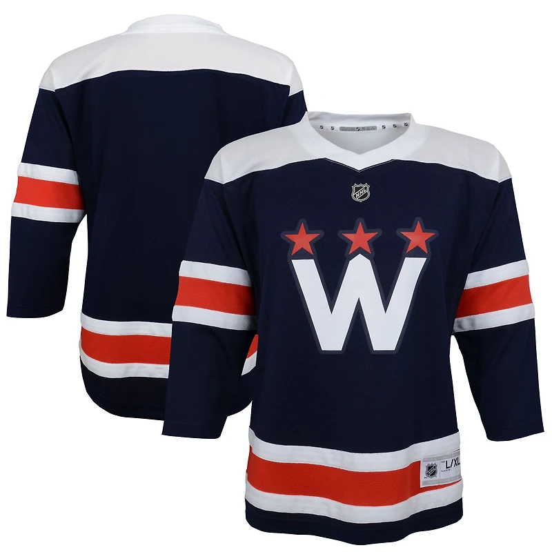 Maillot de réplique alternative des Capitals de Washington de la marine préscolaire 2020/21