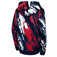 Sweat à capuche rouge pour enfant d'âge préscolaire avec motif Master Snipe des Washington Capitals