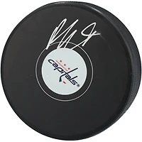 Rondelle de hockey autographiée par Ryan Leonard des Capitals de Washington