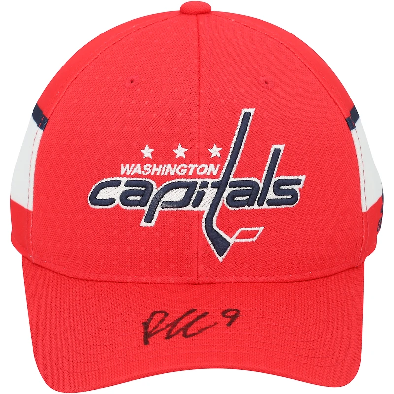 Casquette adidas autographiée de Ryan Leonard, Capitals de Washington, repêchage