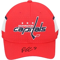 Casquette adidas autographiée de Ryan Leonard, Capitals de Washington, repêchage