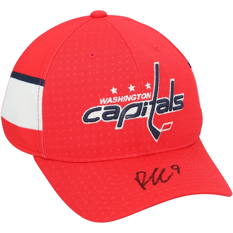 Casquette adidas autographiée de Ryan Leonard, Capitals de Washington, repêchage