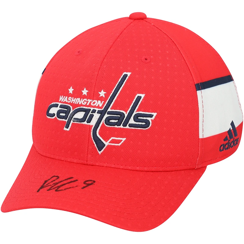 Casquette adidas autographiée de Ryan Leonard, Capitals de Washington, repêchage
