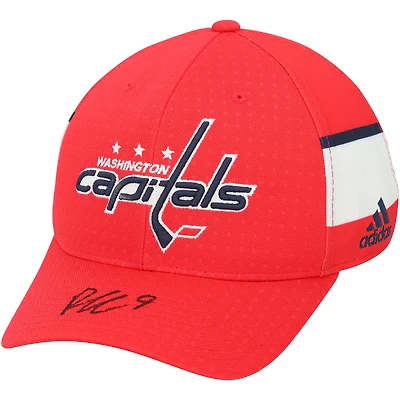 Casquette adidas autographiée de Ryan Leonard, Capitals de Washington, repêchage