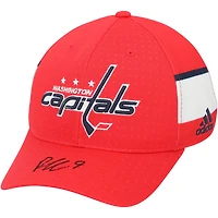 Casquette adidas autographiée de Ryan Leonard, Capitals de Washington, repêchage