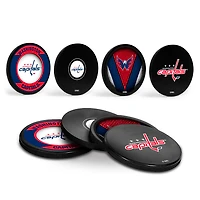 The Sports Vault Washington Capitals Four-Piece Puck Coaster Set