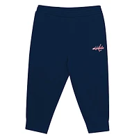 Toddler Navy/Red Washington Capitals Puck Hero Fleece Hoodie and Sweatpants Set