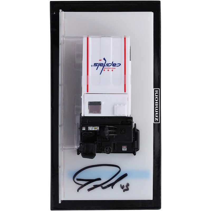 Tom Wilson Washington Capitals Autographed 1:43 Scale Die-Cast Zamboni 