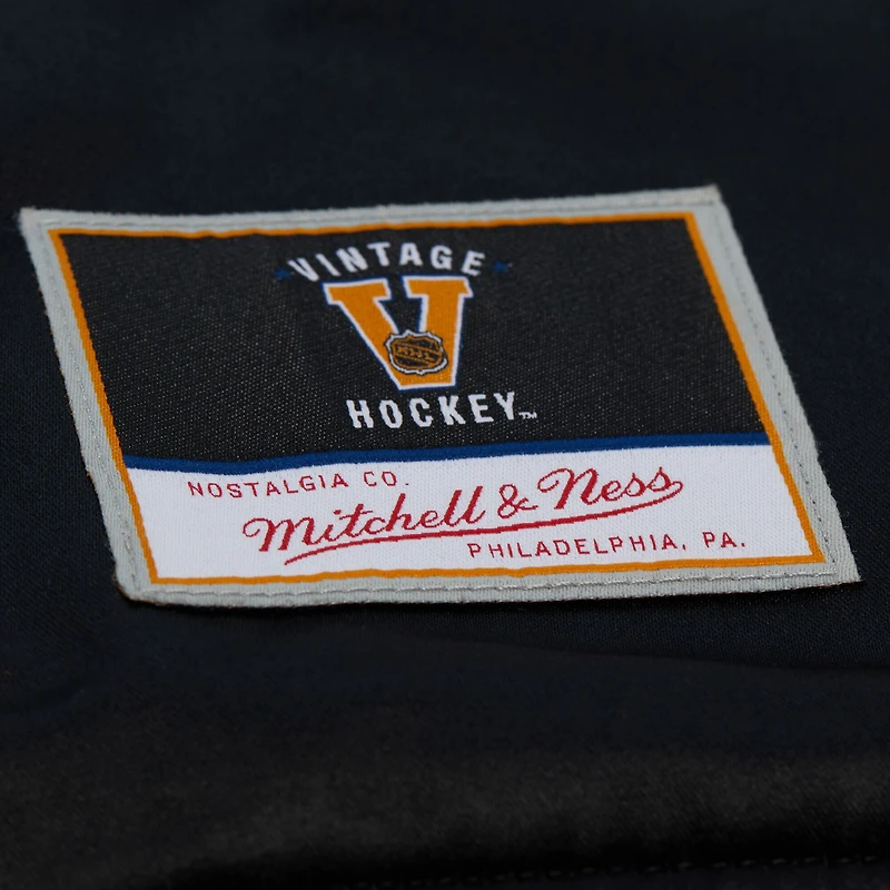 Unisex Mitchell & Ness Alexander Ovechkin Black Washington Capitals Maxxed Out Full-Zip Satin Jacket