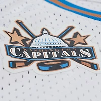 Unisex Mitchell & Ness Alexander Ovechkin White Washington Capitals Maxxed Out Fashion Basketball Jersey