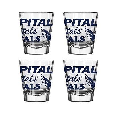 Washington Capitals 4-Pack 2oz. Shot Glass Set